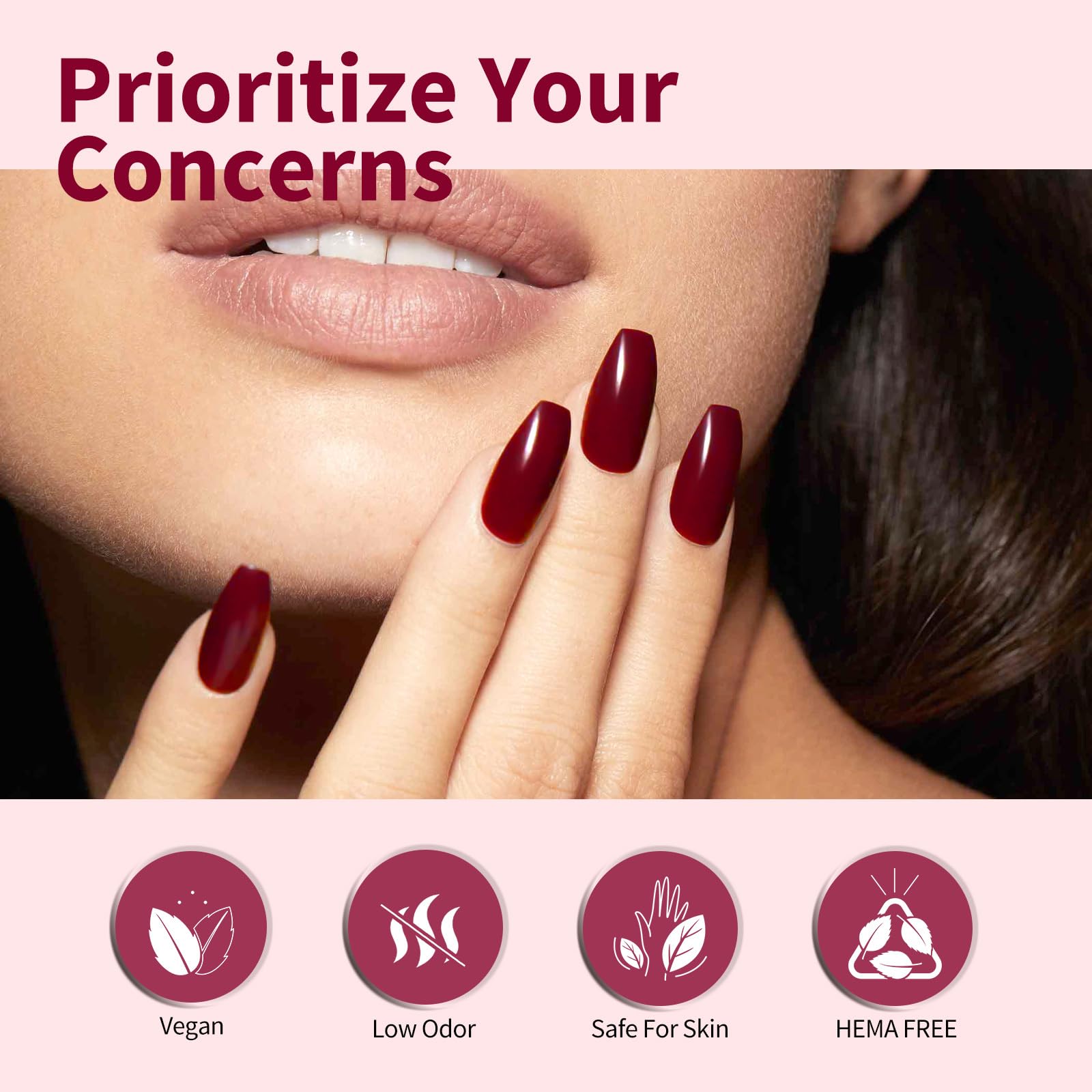 CANNI gel polish brush close-up highlights smooth application for even nails.