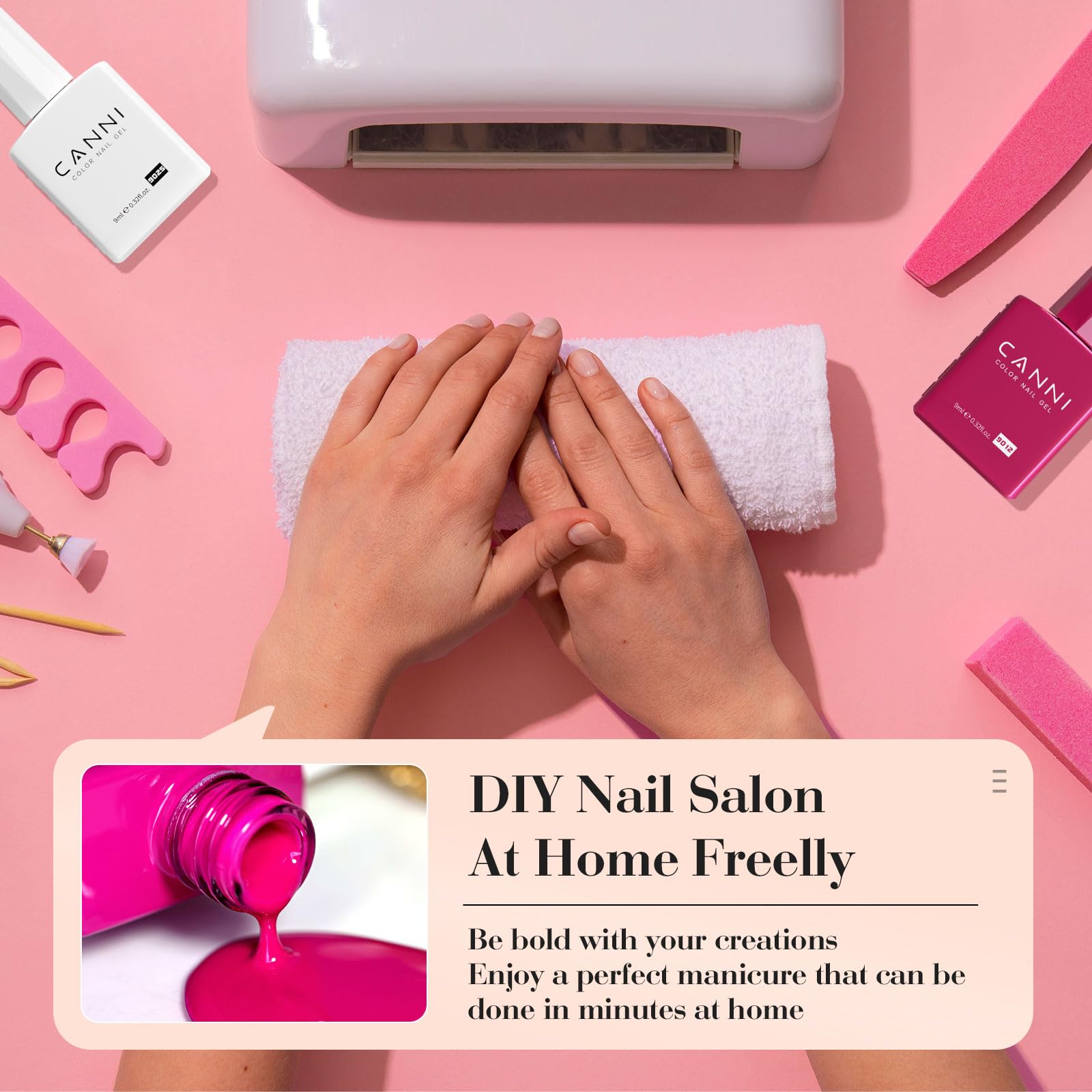 CANNI jelly-gel gift idea for nail art lovers and DIY enthusiasts.