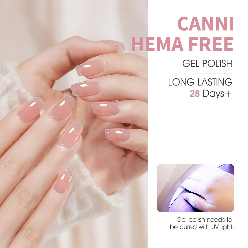 CANNI Jelly Gel Nail Polish Set gift-ready packaging for gifting occasions