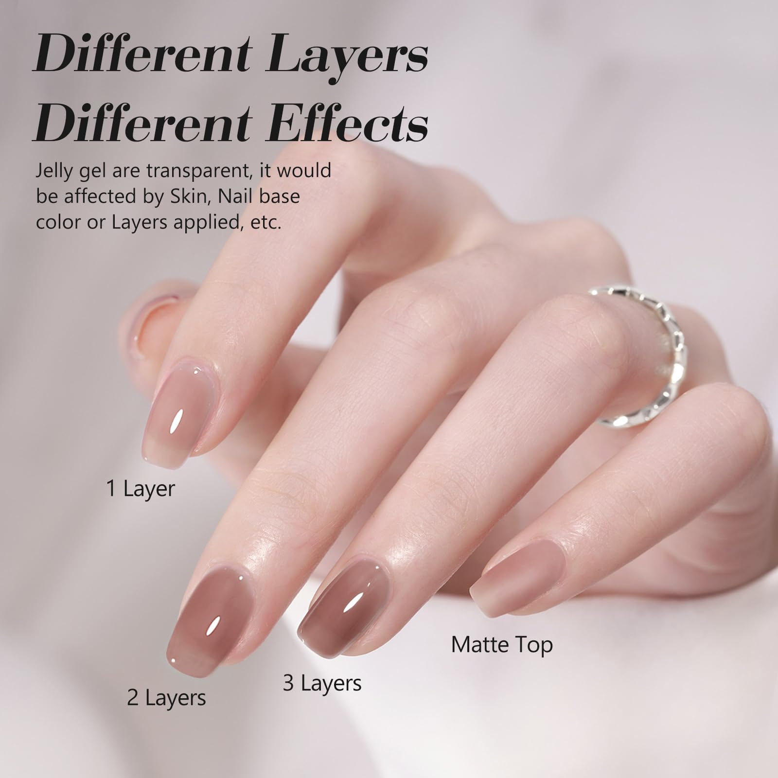 CANNI Jelly Nude Pink packaging highlights shade and brand quality