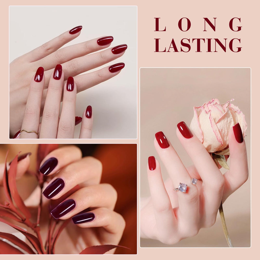 CANNI classic dark red and burgundy swatches for color planning.