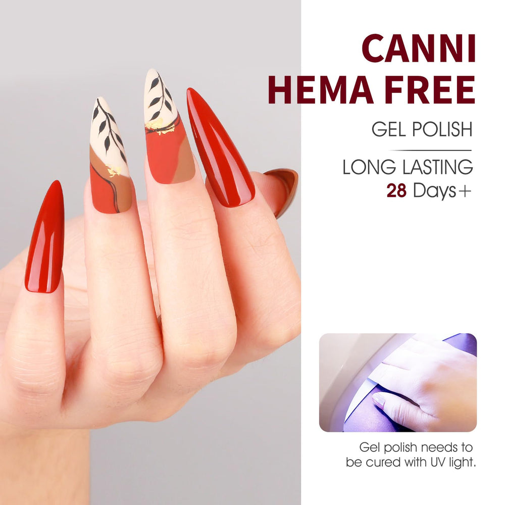 Closeup of CANNI gel label featuring a 3D crystal design.