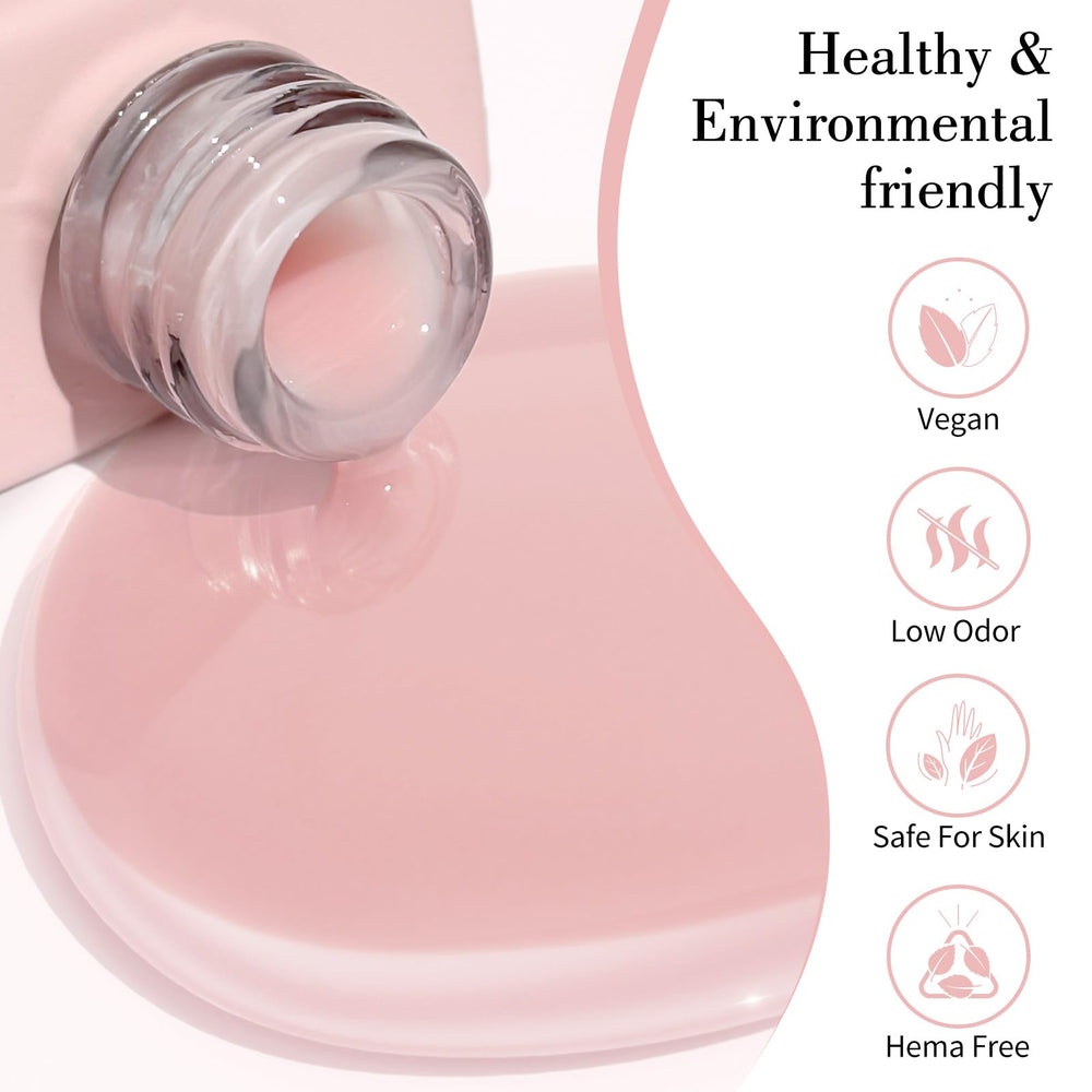 CANNI Rubber Base Gel vegan-low-odor formula suits sensitive users.