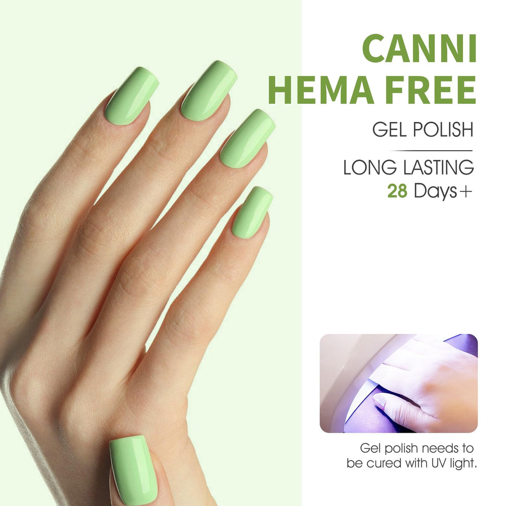 CANNI salon-quality glossy finish achievable at home