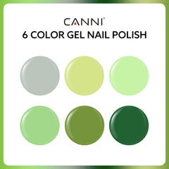 CANNI unique color bottles with 3D crystal label for precise shade matching