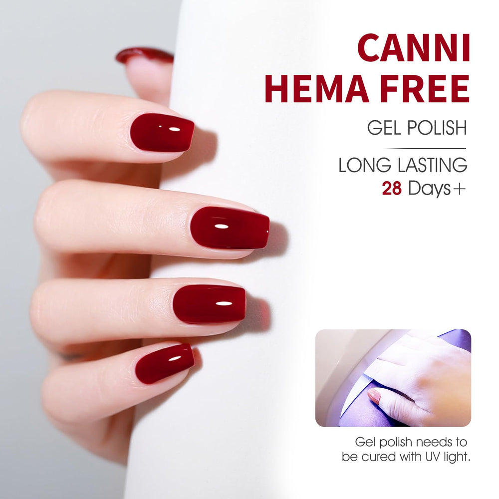 CANNI UV/LED cure at 90–120 seconds for efficient manicures.