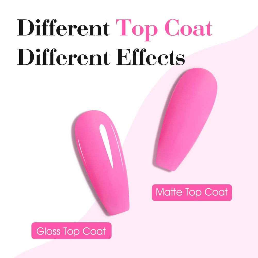 CANNI Pink Gel Nail Polish curing under UV or LED lamp