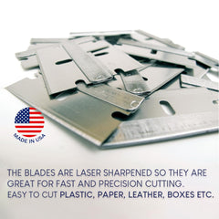 CANOPUS laser-sharpened edge for fast, clean cuts on tough materials
