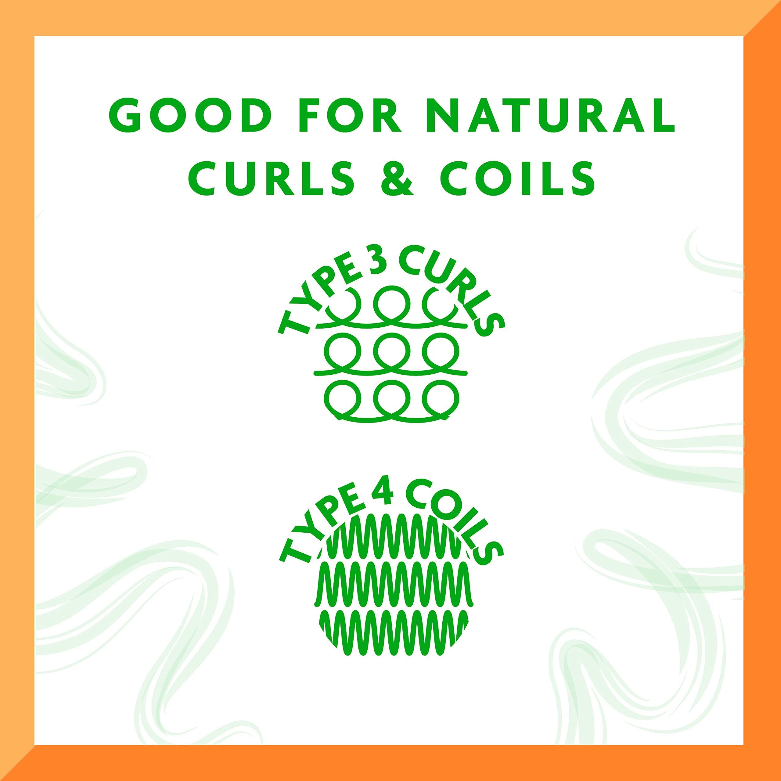 Cantu Avocado Hydrating Curling Cream frizz-free finish on damp curls