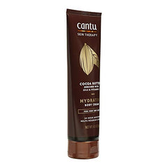 Cantu Therapy Cocoa Butter Body Cream texture highlights creamy moisture for dry skin