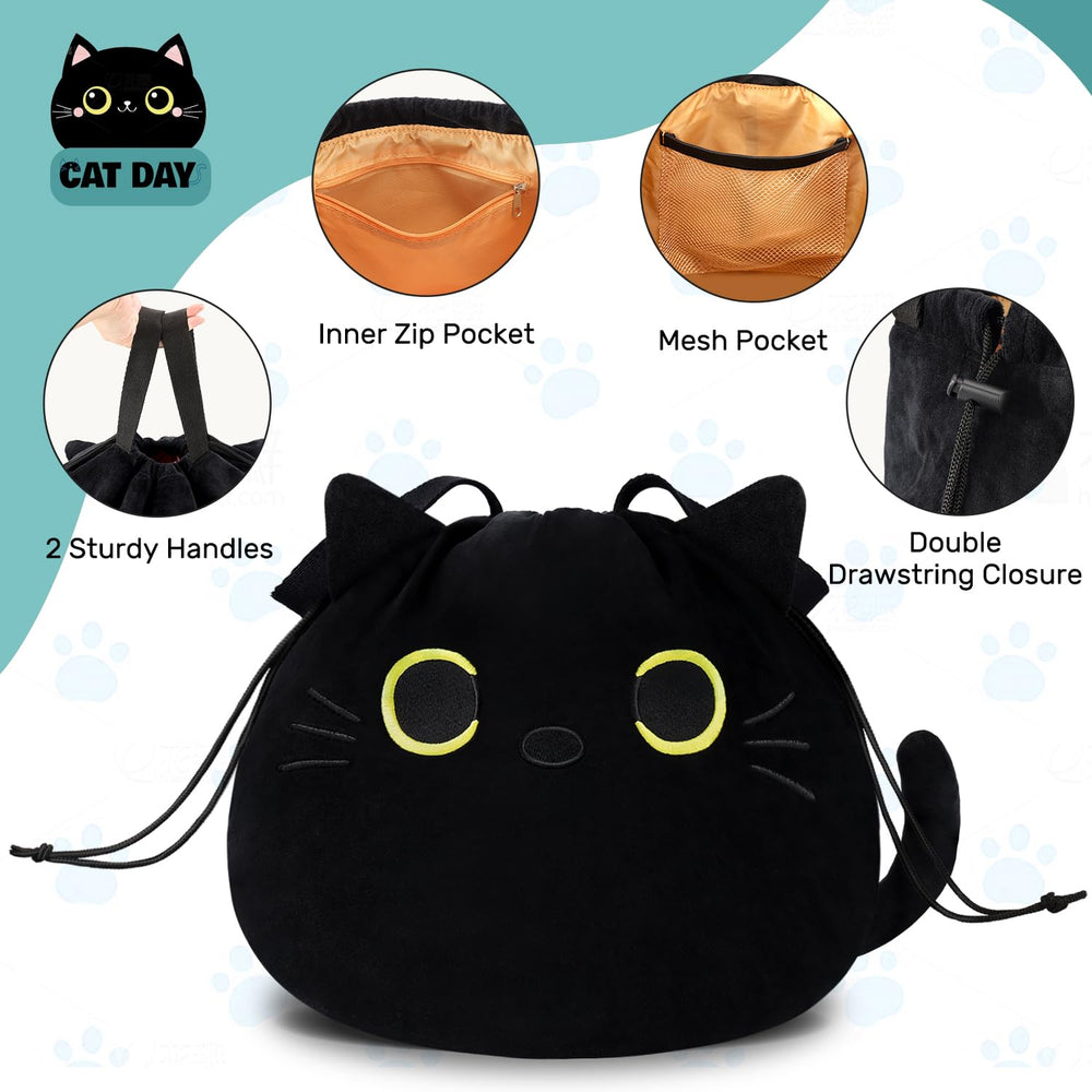 Cantustime double drawstring closure bag showing quick access convenience for on the go use