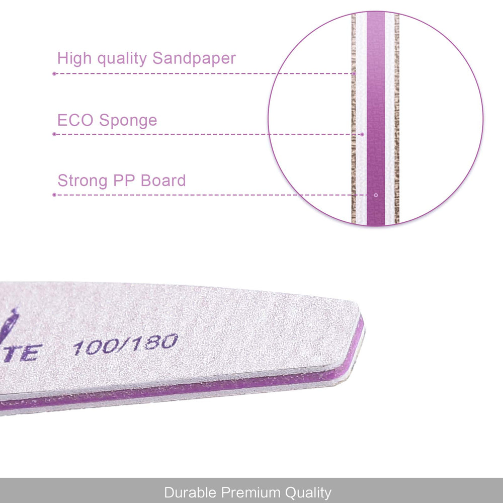 CANVALITE gel-removal nail files for extensions enable gentle edge prep.