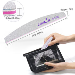 CANVALITE salon and home nail tools enable versatile care.