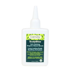 Canviiy ScalpBliss bottle pour for quick cooling itch relief on scalp
