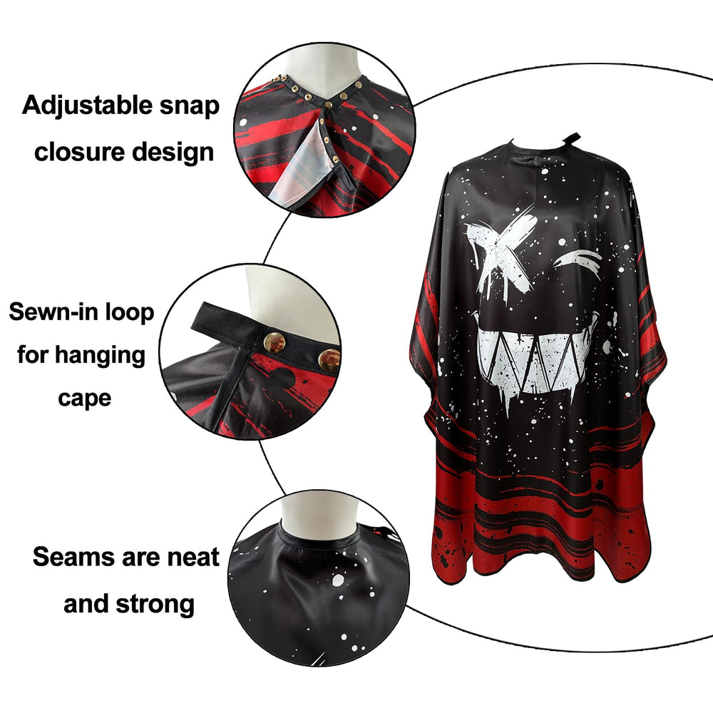 CapeshionPro cape highlighting 63x56 inch full coverage size