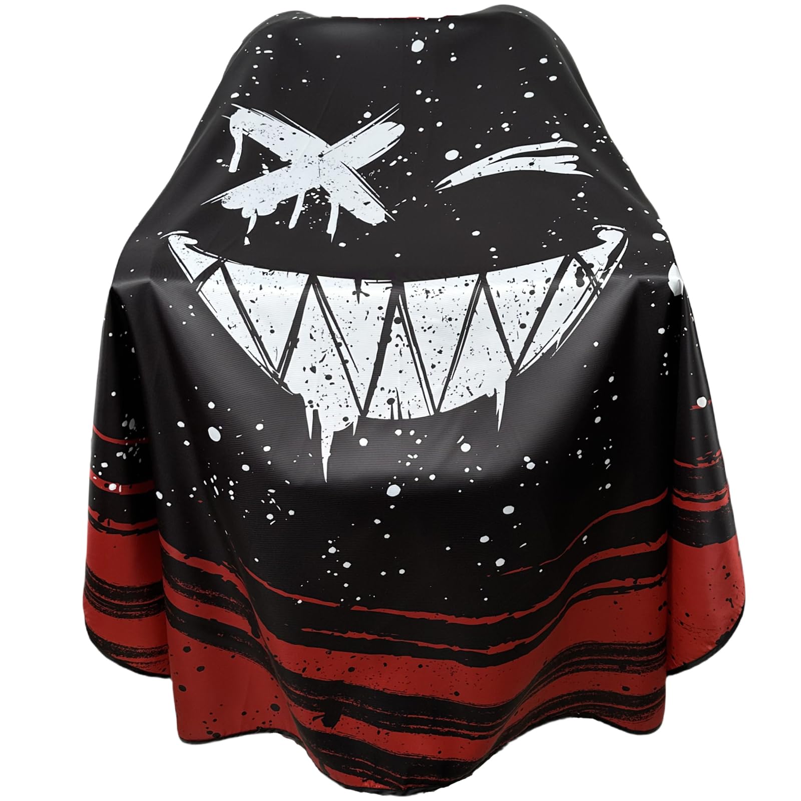 CapeshionPro barber cape black full-coverage design for adults and children
