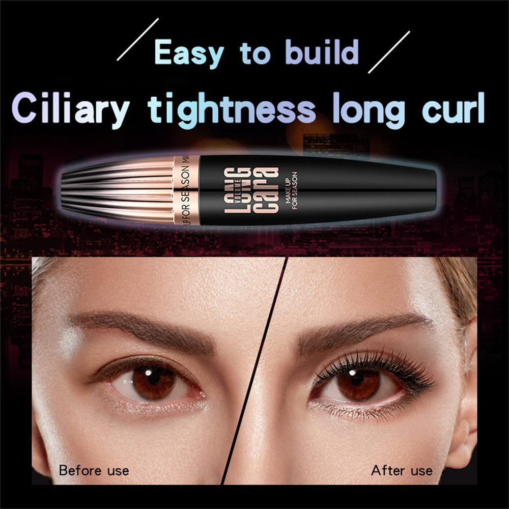 Cappuvini My Amazing Lashes Mascara waterproof-test image demonstrates smudge-resistance under moisture.