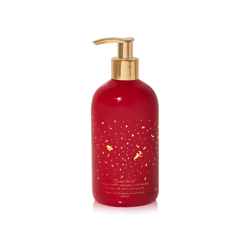 Capri Blue 11-8 oz pump bottle provides ample daily soap.