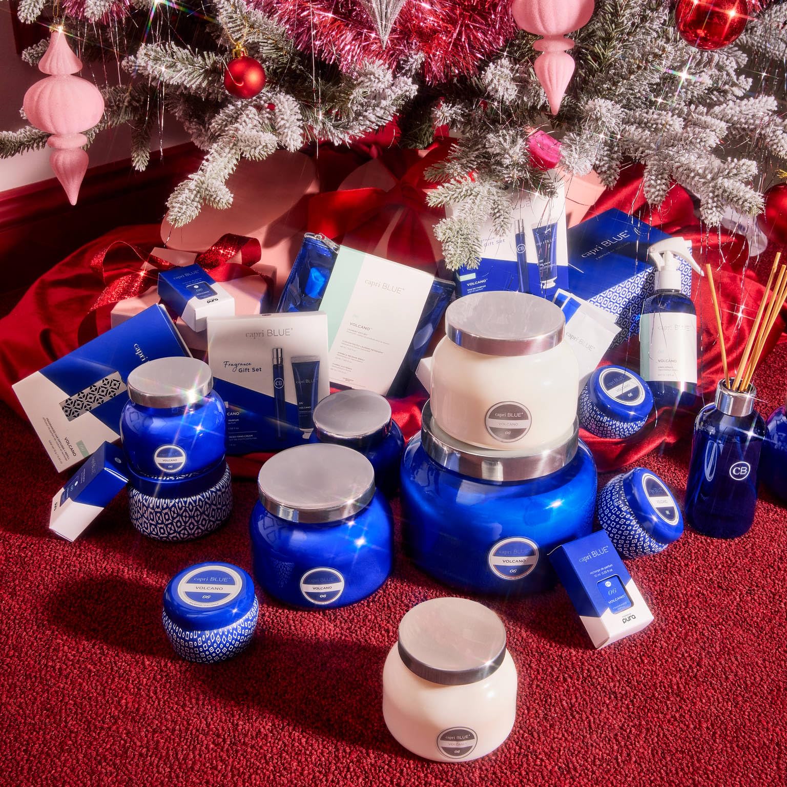 Capri Blue cruelty-free and vegan skincare label on packaging.