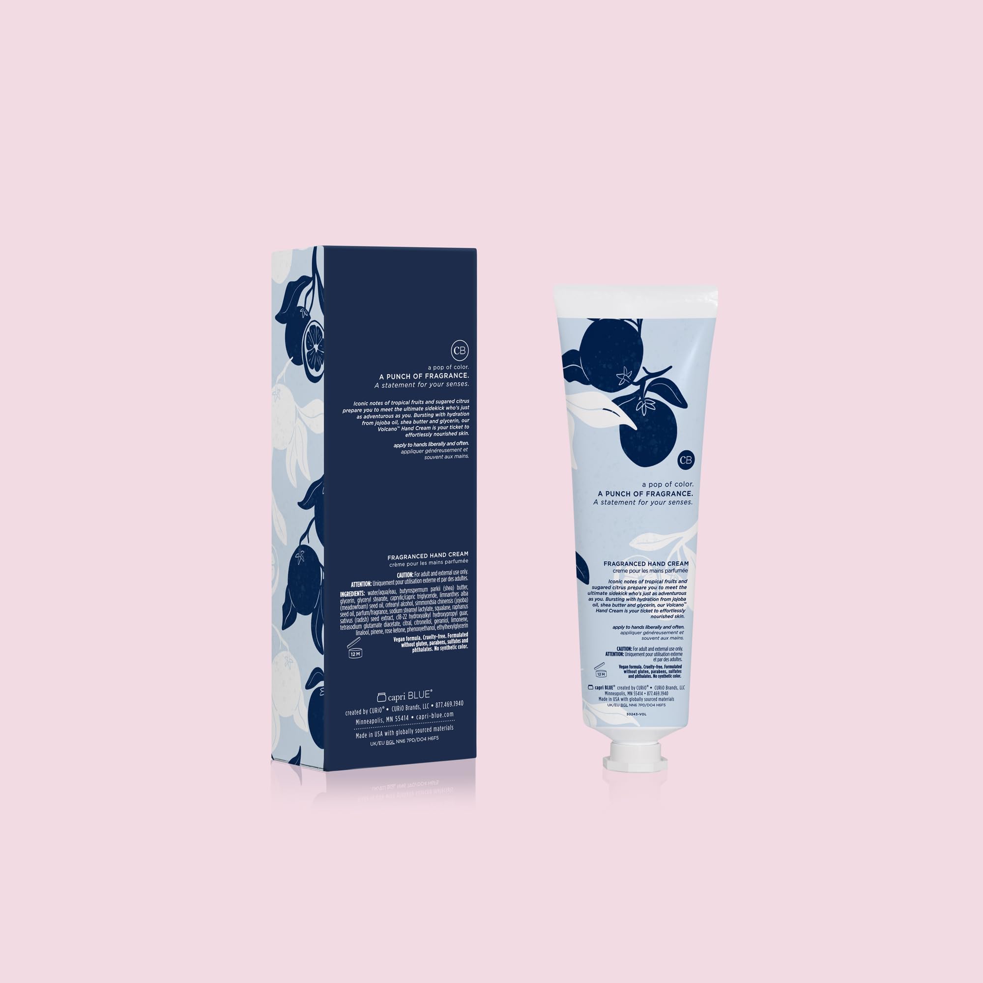 Capri Blue vegan cruelty-free symbol for ethical skincare