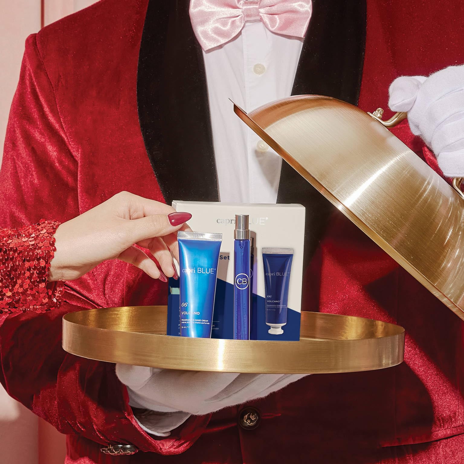 Capri Blue Volcano mini hand cream—1 oz—ultra-hydrating, portable.