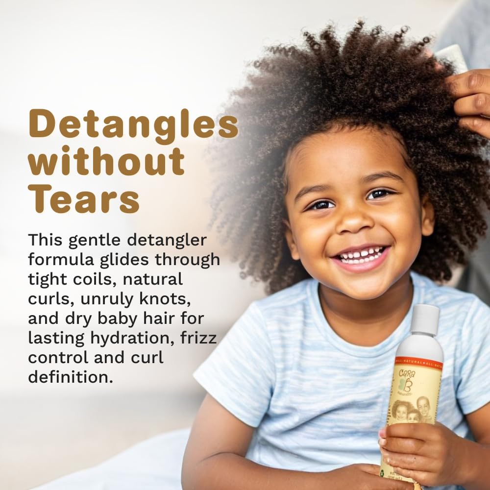 CARA B Naturally shea butter and jojoba oil image highlights all-natural ingredients for gentle nourishment.