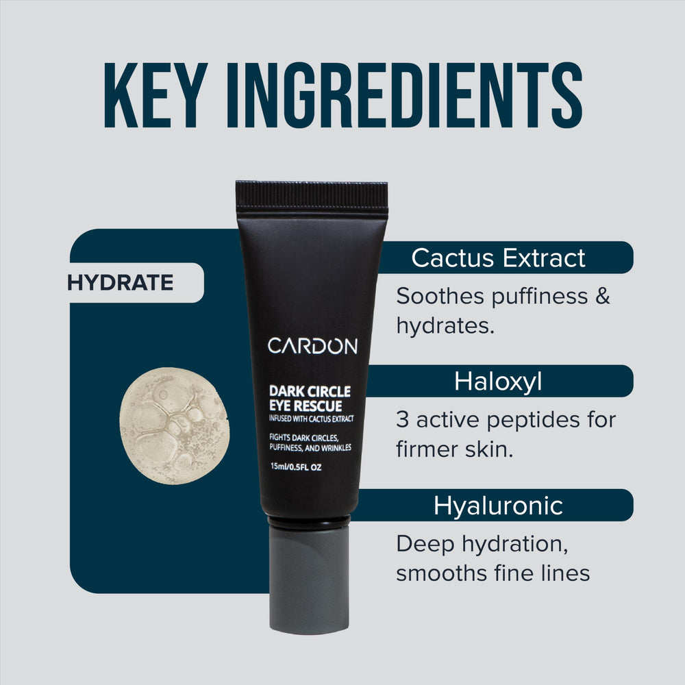 Cardon fridge-ready image suggesting cooling effect for under-eye refresh