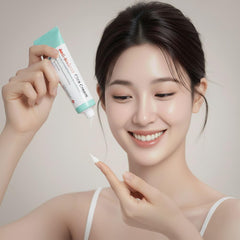 CARE:NEL Centella Asiatica 2percent soothing bottle demonstrates calming properties for sensitive skin.