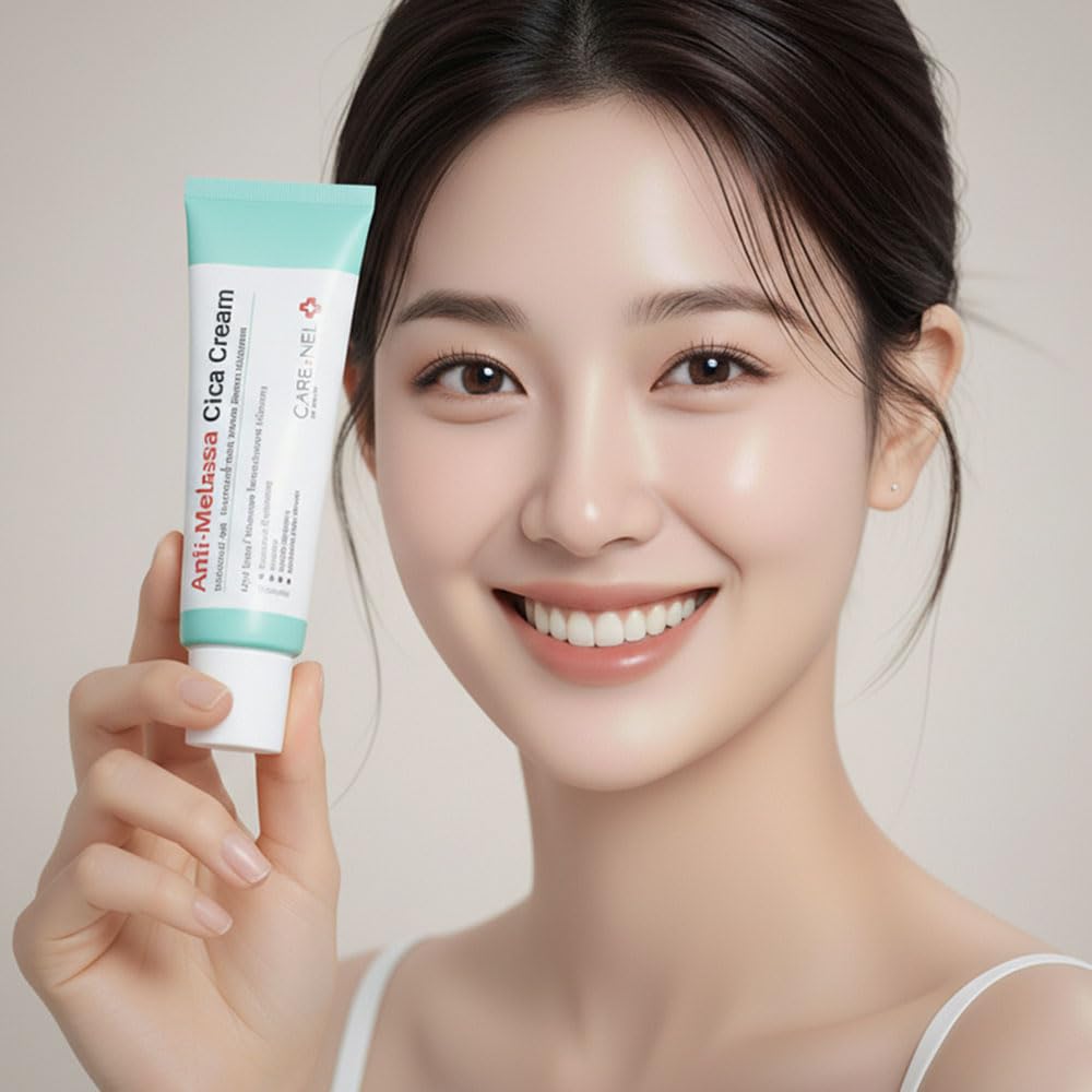 CARE:NEL 5percent Niacinamide bottle emphasizes brightening support for dull skin.