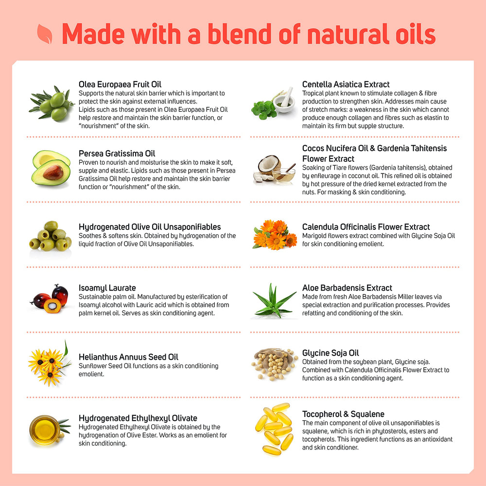 Care Science body oil serum is free from artificial preservatives and dyes