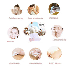 Careboree lint-free finish detail demonstrating debris-free surface for sensitive skin