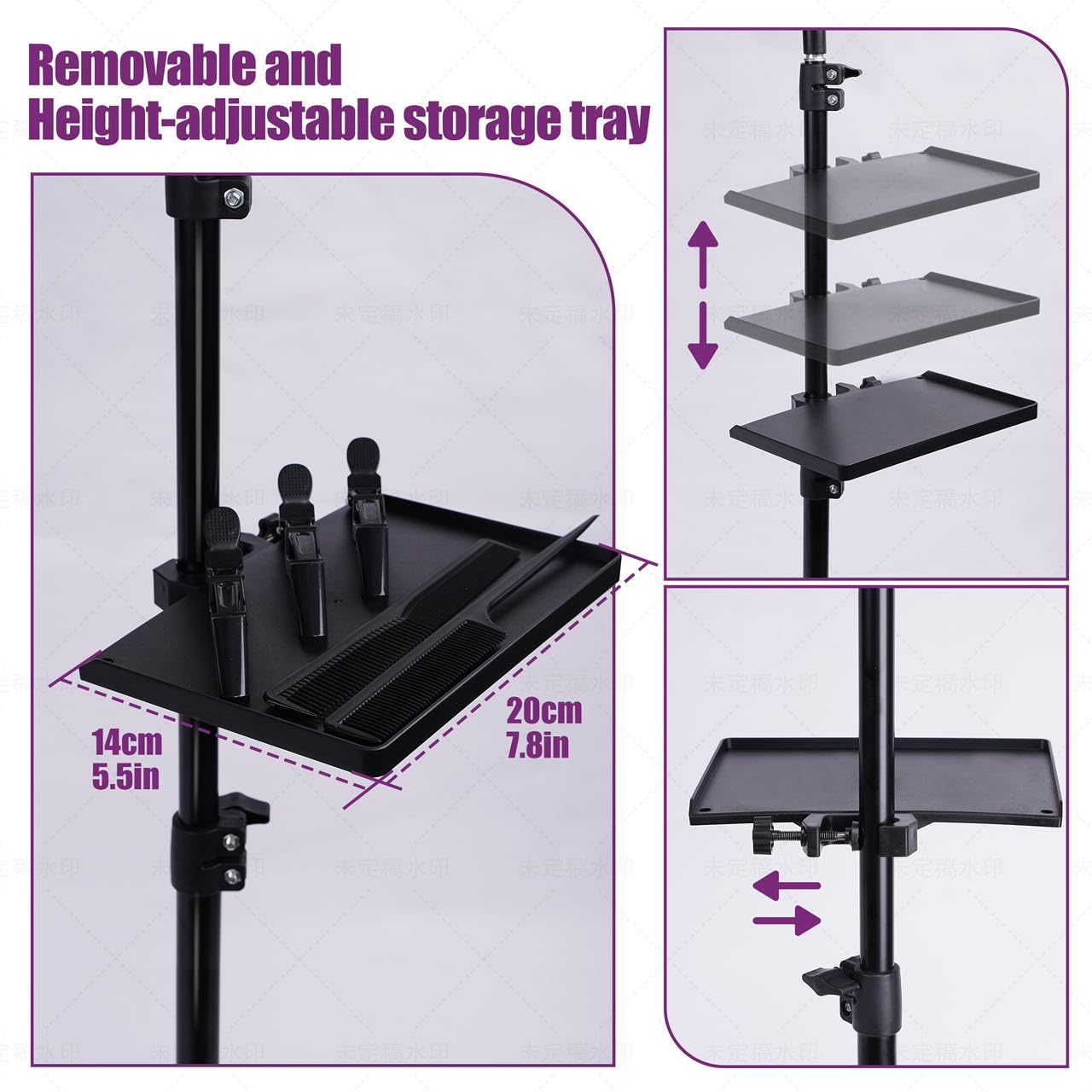 CAREFREE FINDS braiding rack double-sided design supports high-load braiding sessions.
