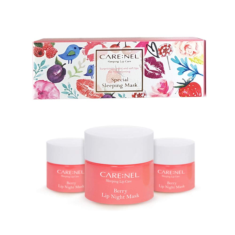 CARE:NEL Lip Sleeping Mask 5g set with other CARE:NEL products for gifting.