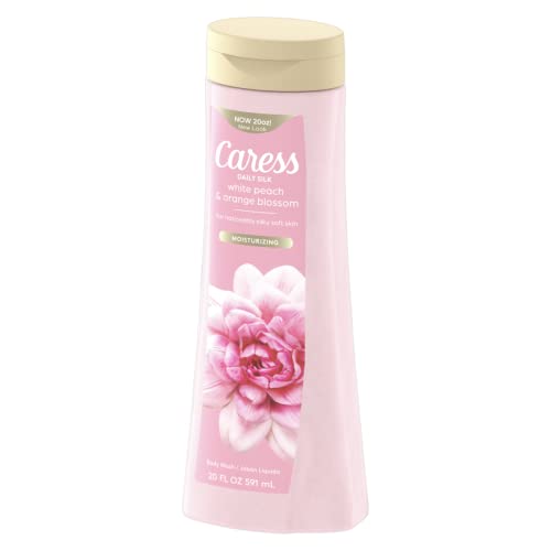 Caress Daily Silk bottle pour shot for everyday self-care.