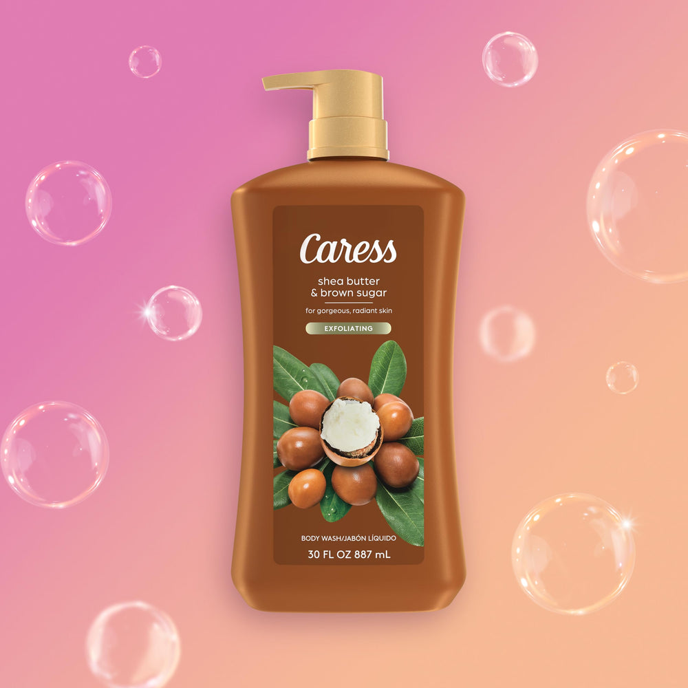 Caress two-pack display signals value and convenience.