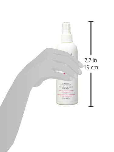 Carina Organics Sweet Pea leave-in conditioner close-up fragrance highlighting fresh scent.