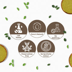 CARMEL ORGANICS Indigo-Henna blend use demonstrates color results potential.