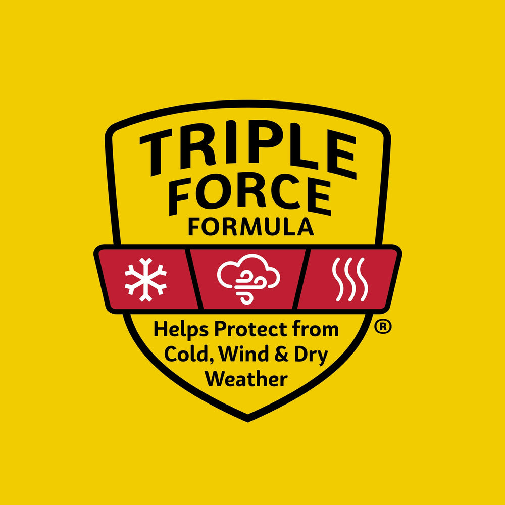 Carmex Classic Medicated Lip Balm Stick SPF 15 front view for sun-safe moisture.