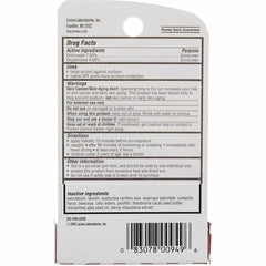 Carmex Click-Stick Cherry twist mechanism closeup for easy dispensing