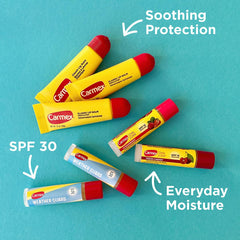 Carmex Weather Guard SPF30 sticks offer wind protection on outdoor days