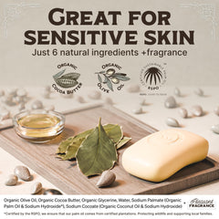 Carolina Castile Soap Gin Juniper Bar delivers a woodsy, refreshing scent post-workout