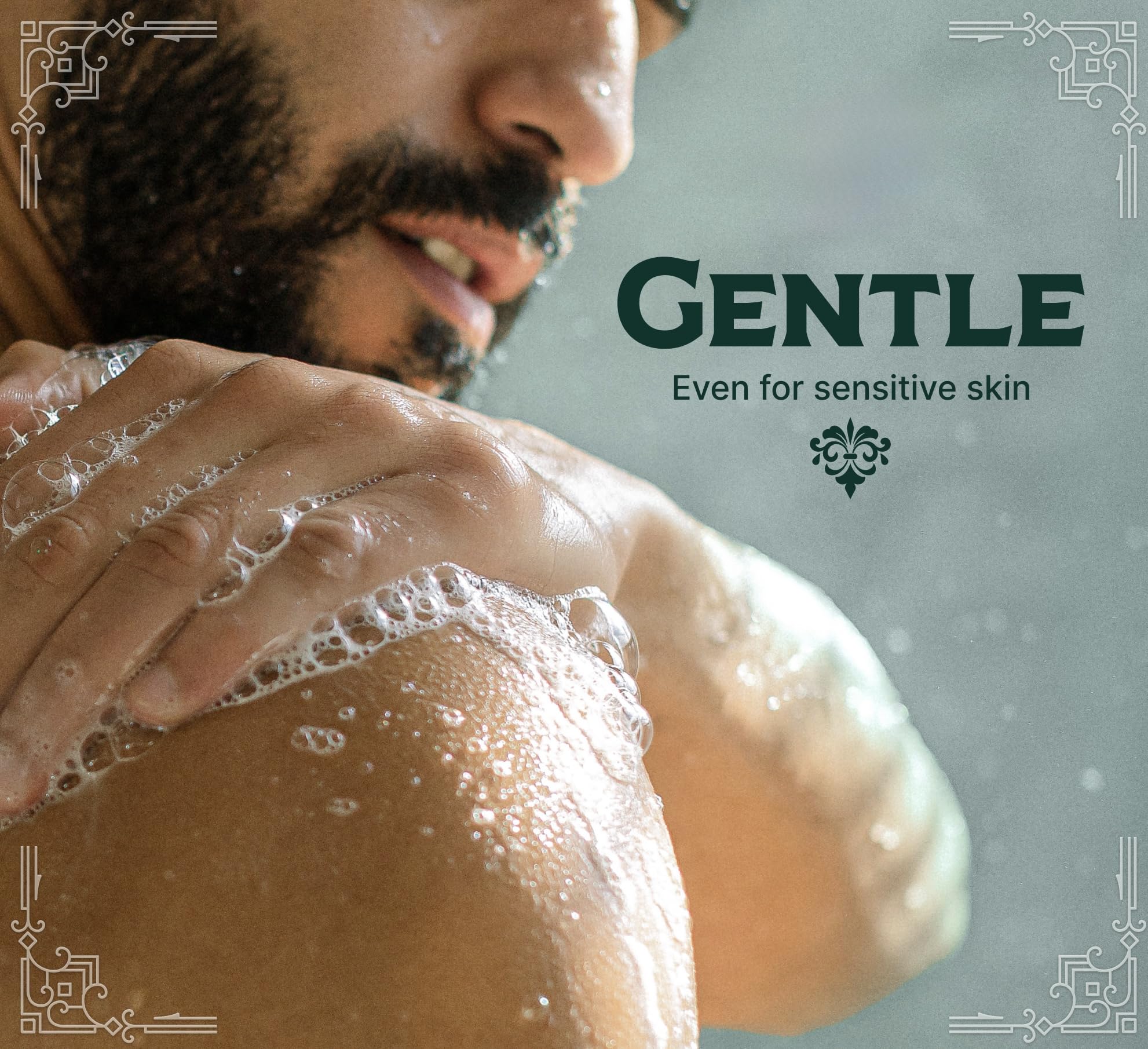 Carolina Castile Soap Multi-use bottle – body, hair, and hand soap in one.