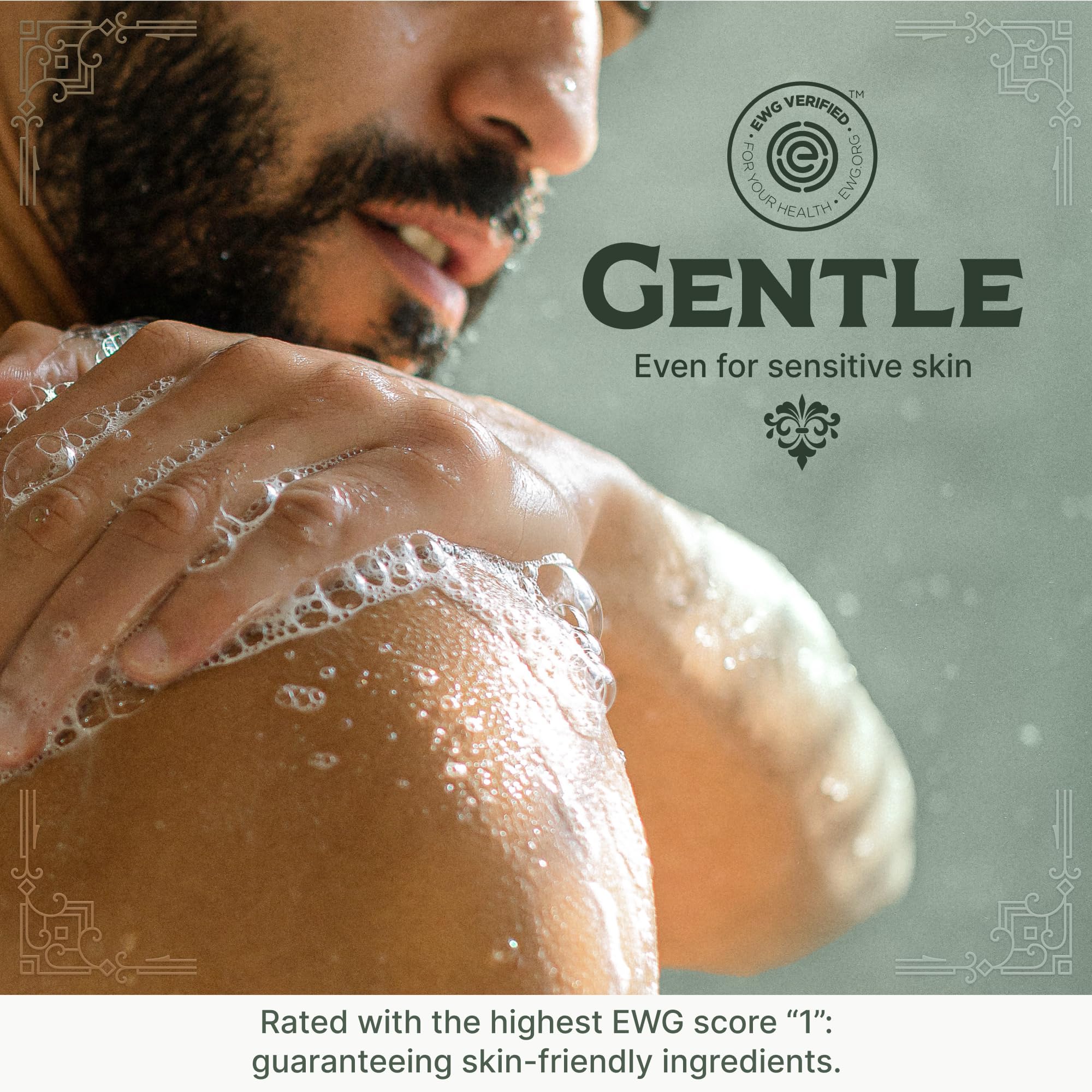 Carolina Castile Soap Unscented olive-oil focus highlights olive oil-rich, nourishing cleanse.