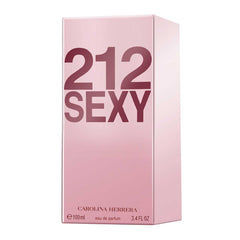 Carolina Herrera 212 Sexy packaging varies shows consistent design with varied packaging.