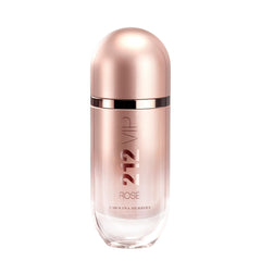 Carolina Herrera 212 VIP Rosé bottle in matte rose for day-to-night elegance.