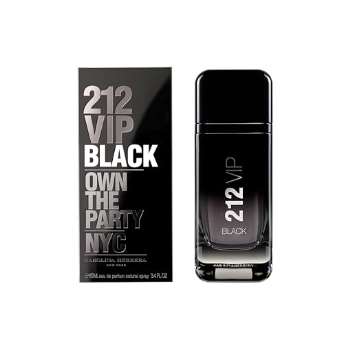 Carolina Herrera 212VIP Black scent-profile highlights spicy vanilla allure for standout nights.