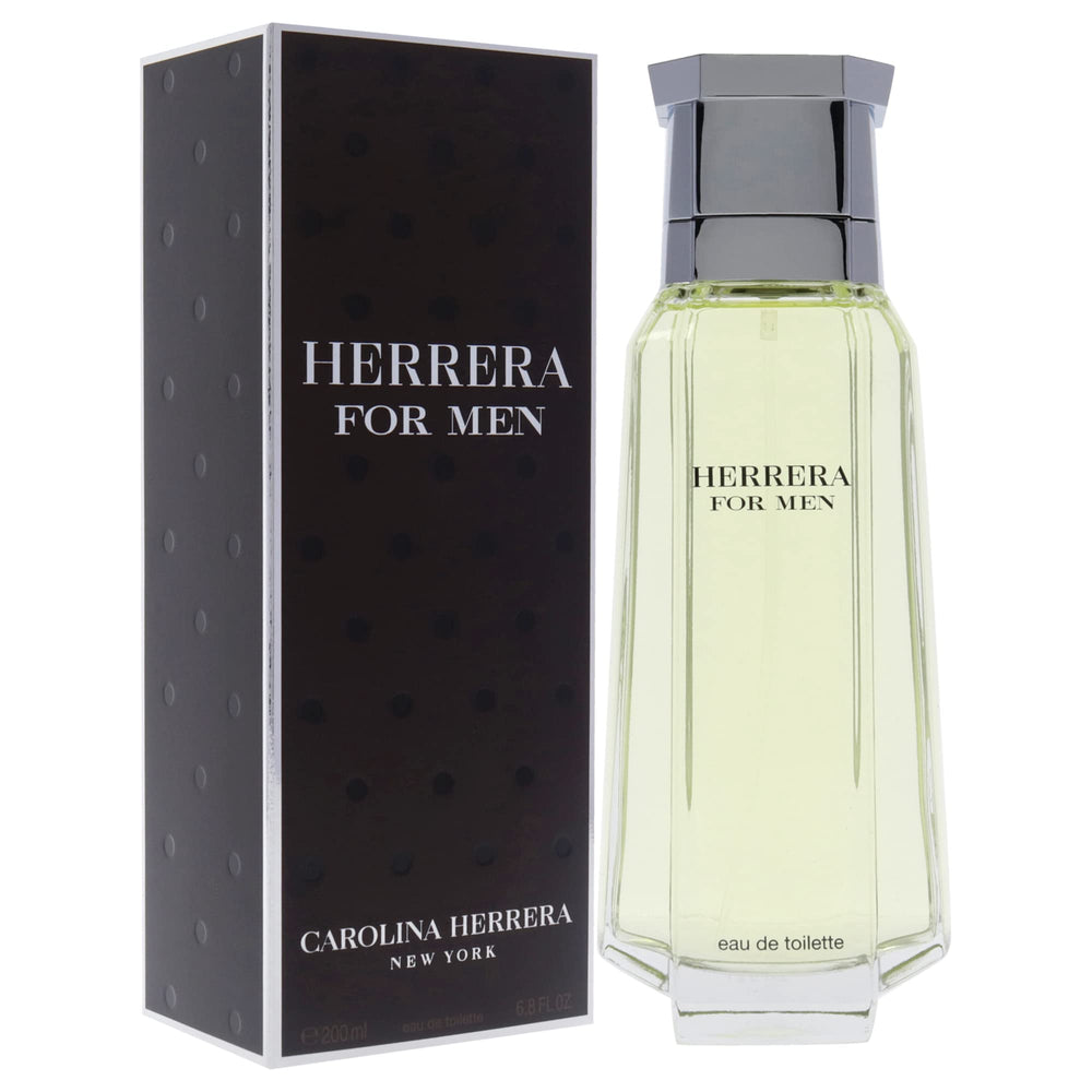 Carolina Herrera Eau de Toilette packaging box highlighting premium presentation.