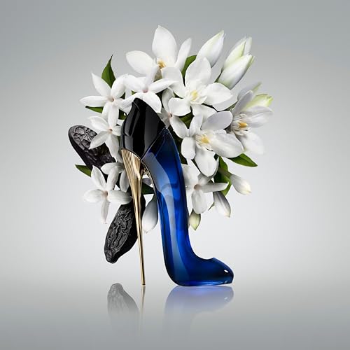 Carolina Herrera Good Girl bottle close-up cap reveals luxe detailing for gifting vibes.