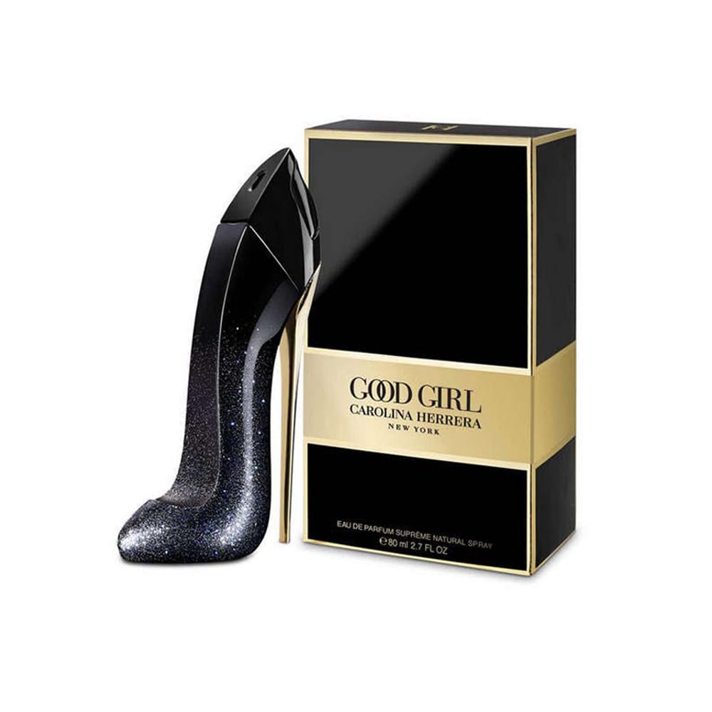 Carolina Herrera Good Girl Suprême bottle top detail for daily confidence