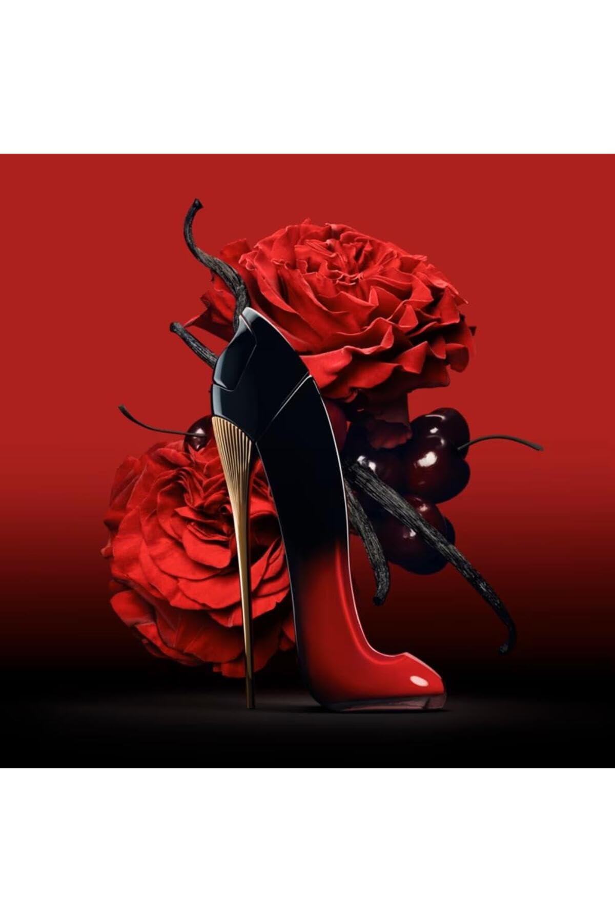 Carolina Herrera Very Good Girl Elixir bottle close-up, ideal for evening style inspiration.